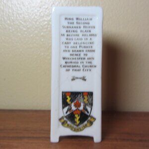 W.H. Goss crested heraldry china vintage Rhosneigr (GC059 Grace)